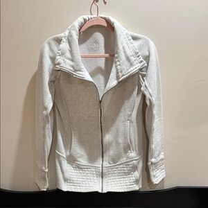 Lululemon Athletica Light Gray Utility Jacket